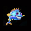 Blauer Fisch