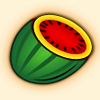 Trauben, Wassermelone, Erdbeere